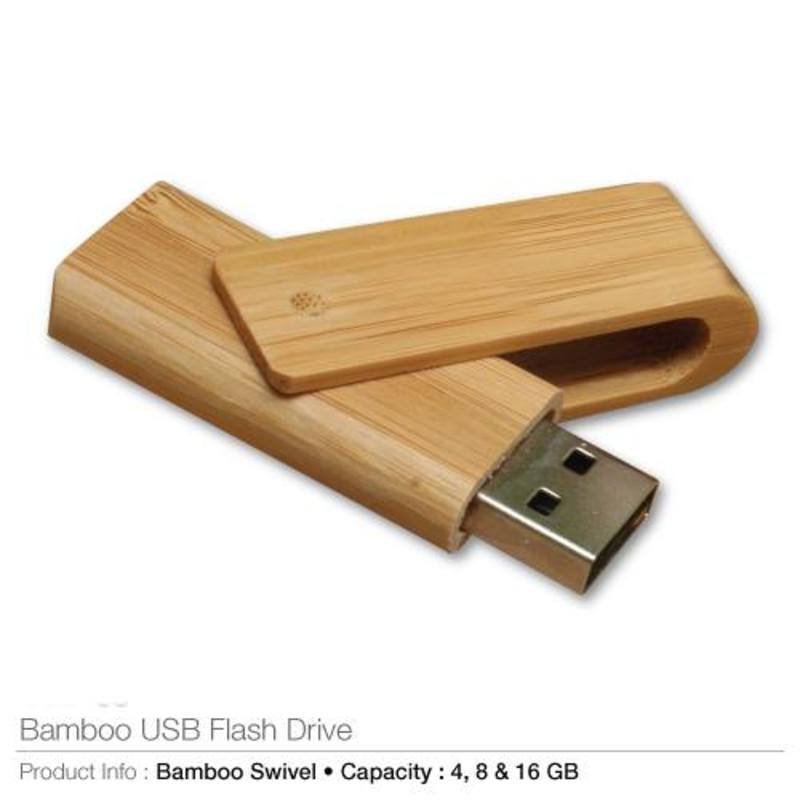 Bamboo USB Flash Drives 102a